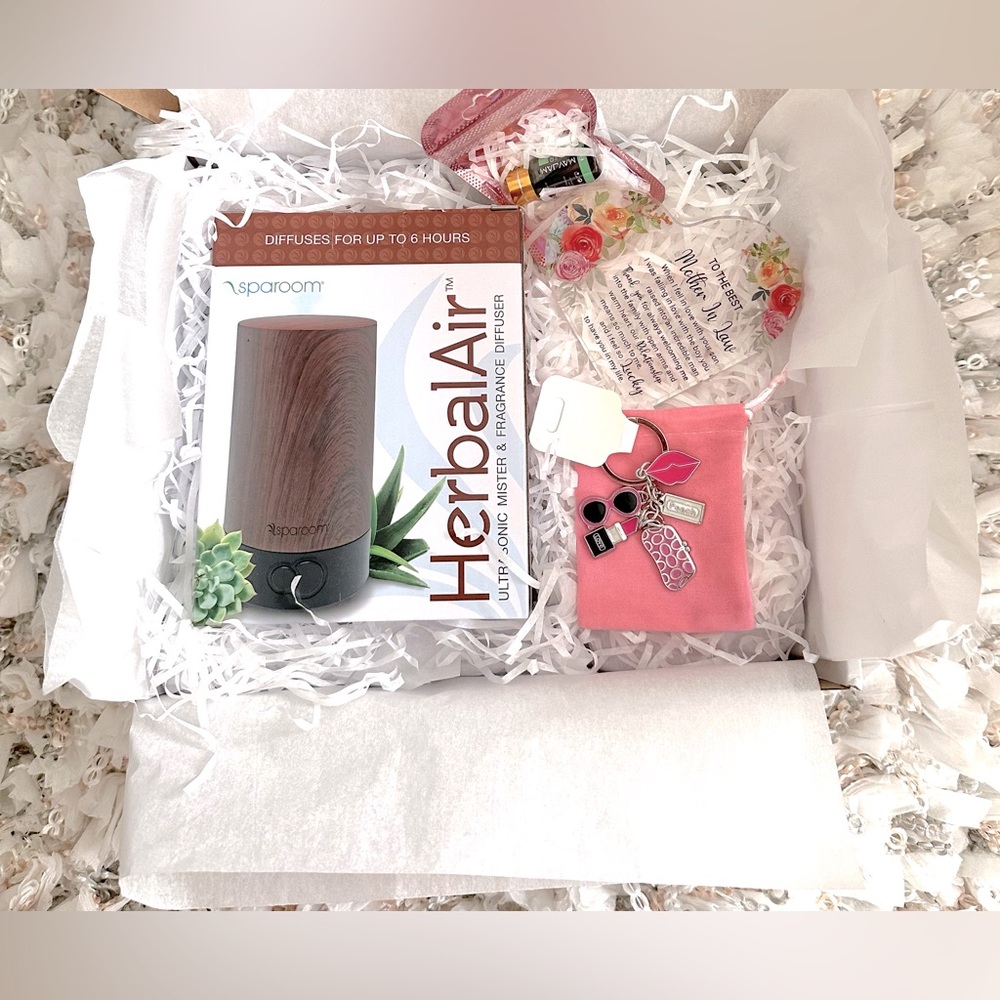 HerbalAir Sparoom Woodgrain Diffuser NEW